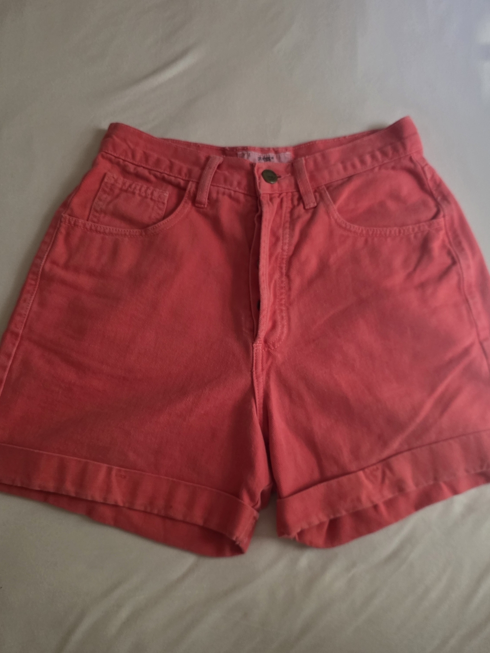 Guess by Marciano Coral High-Rise Jean Shorts